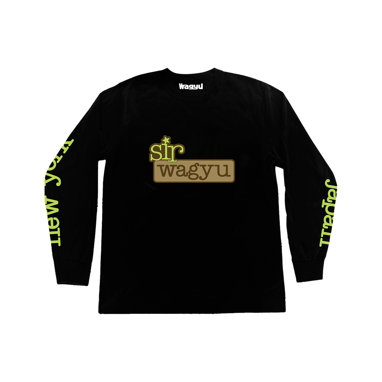 Sir Wagyu Tee Black