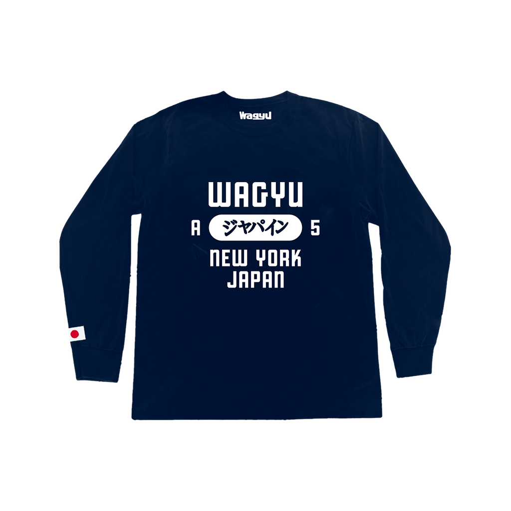 Varsity Logo Tee Navy