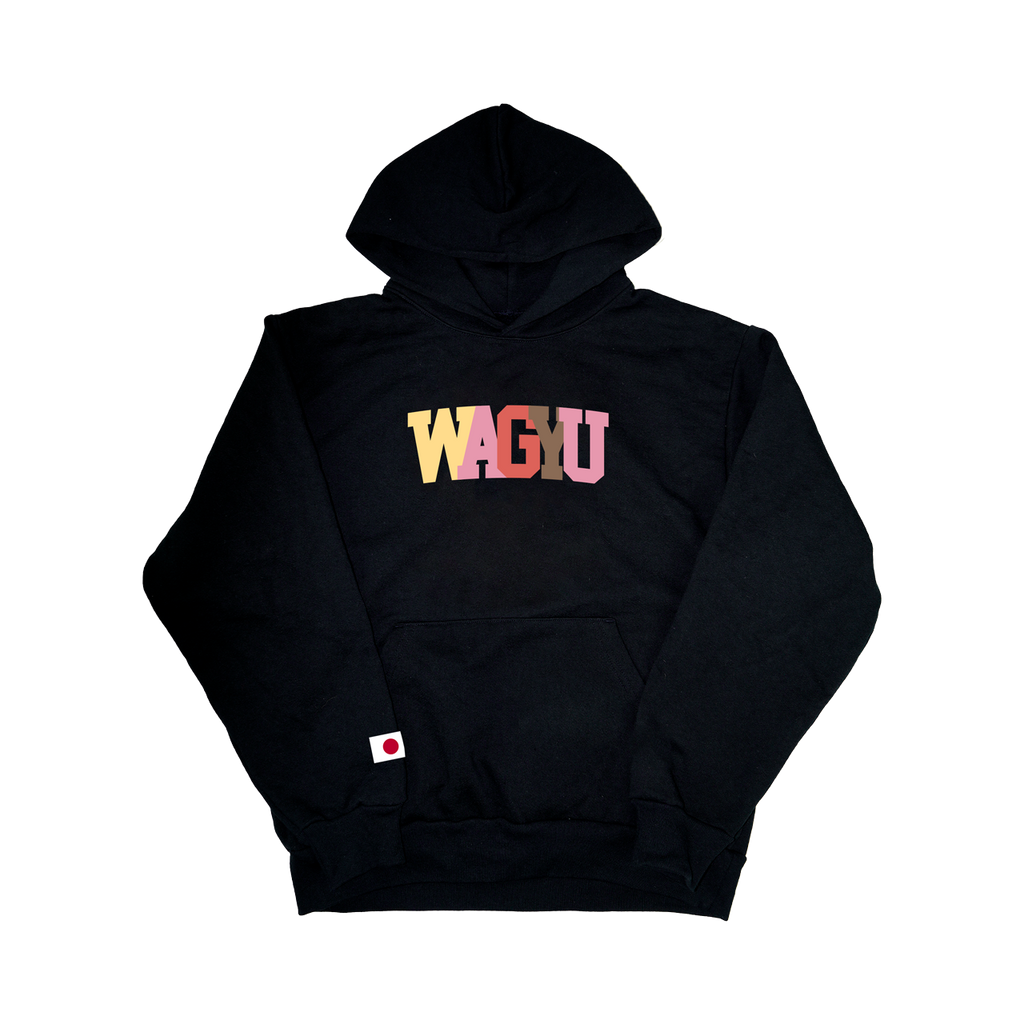 Multicolor Hoodie Black