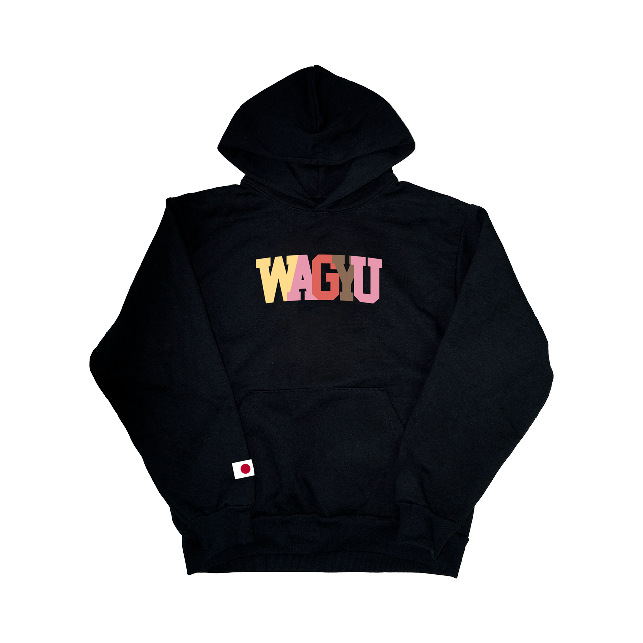 Multicolor Hoodie Black