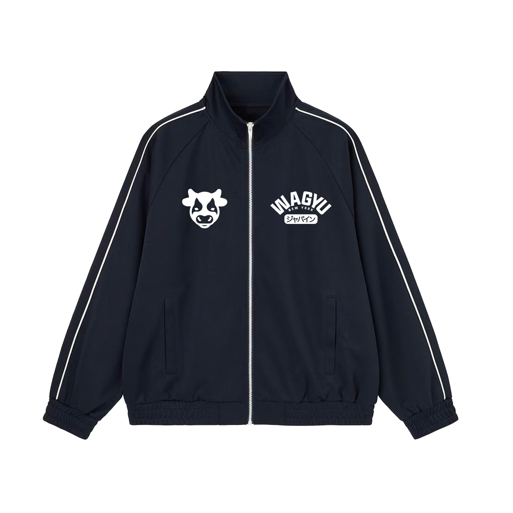 Track & Field Zip Up Navy