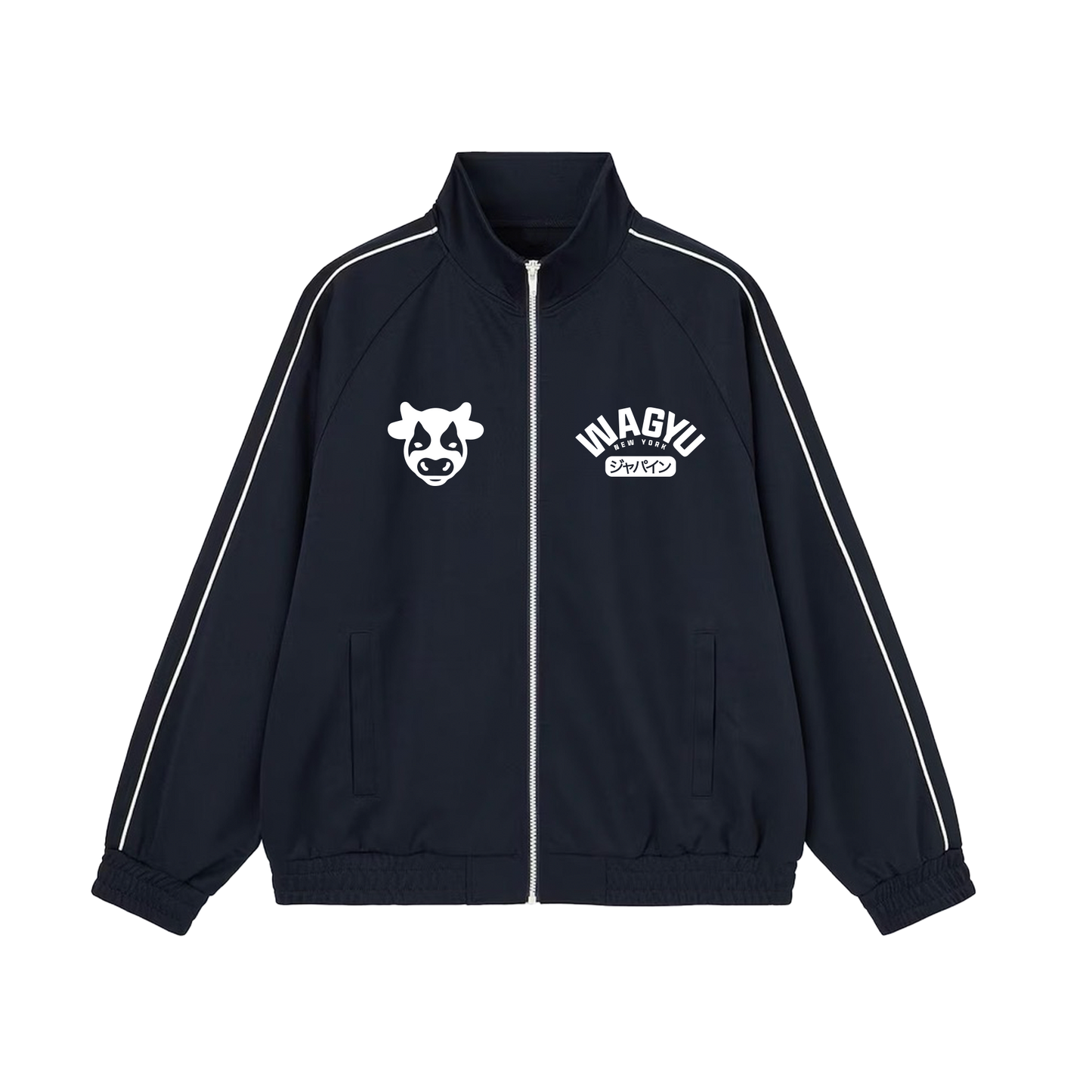 Track & Field Zip Up Navy