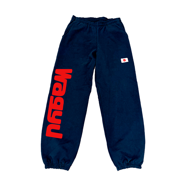Basic Logo Lounge Pants Navy