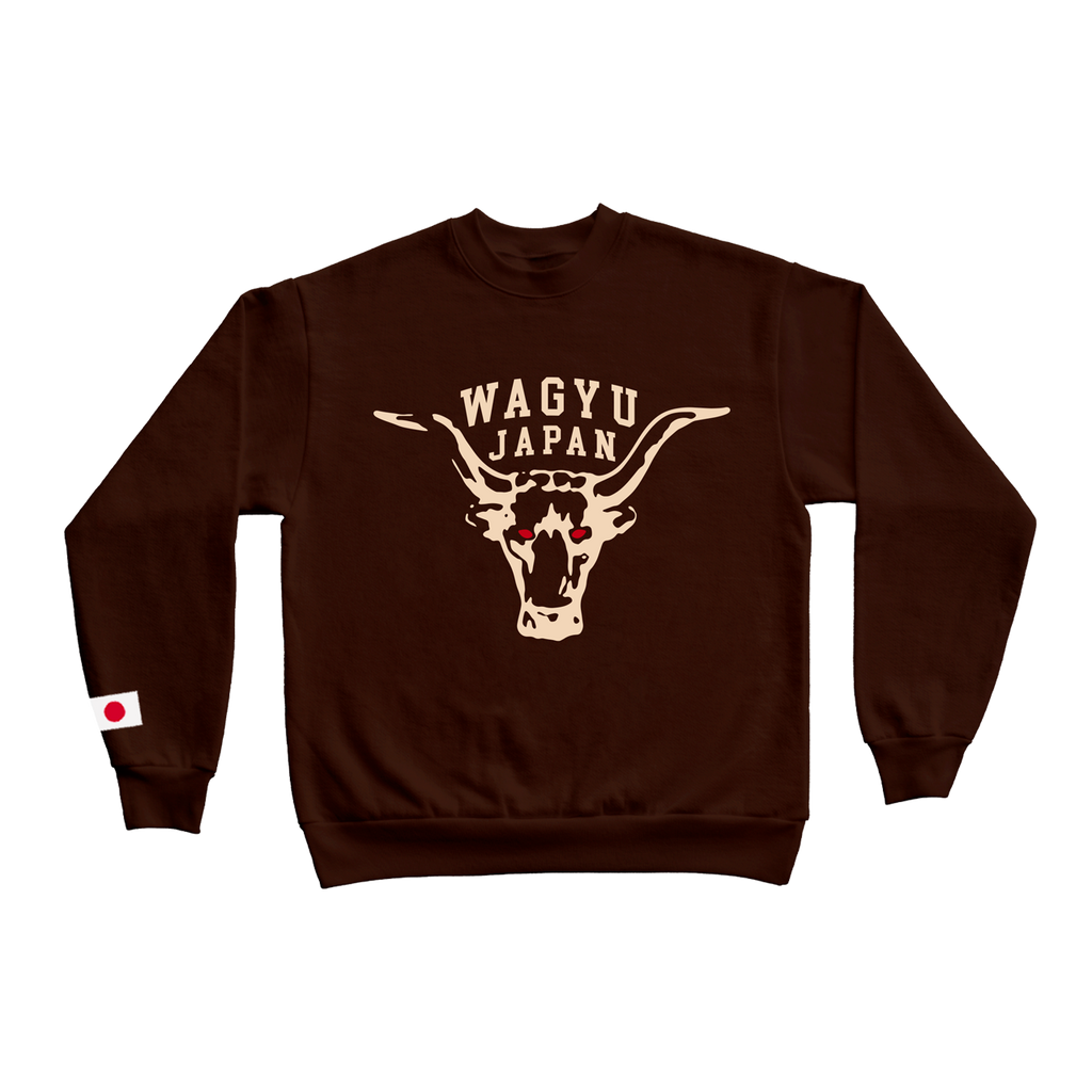 Brahma Bull Crewneck Amber