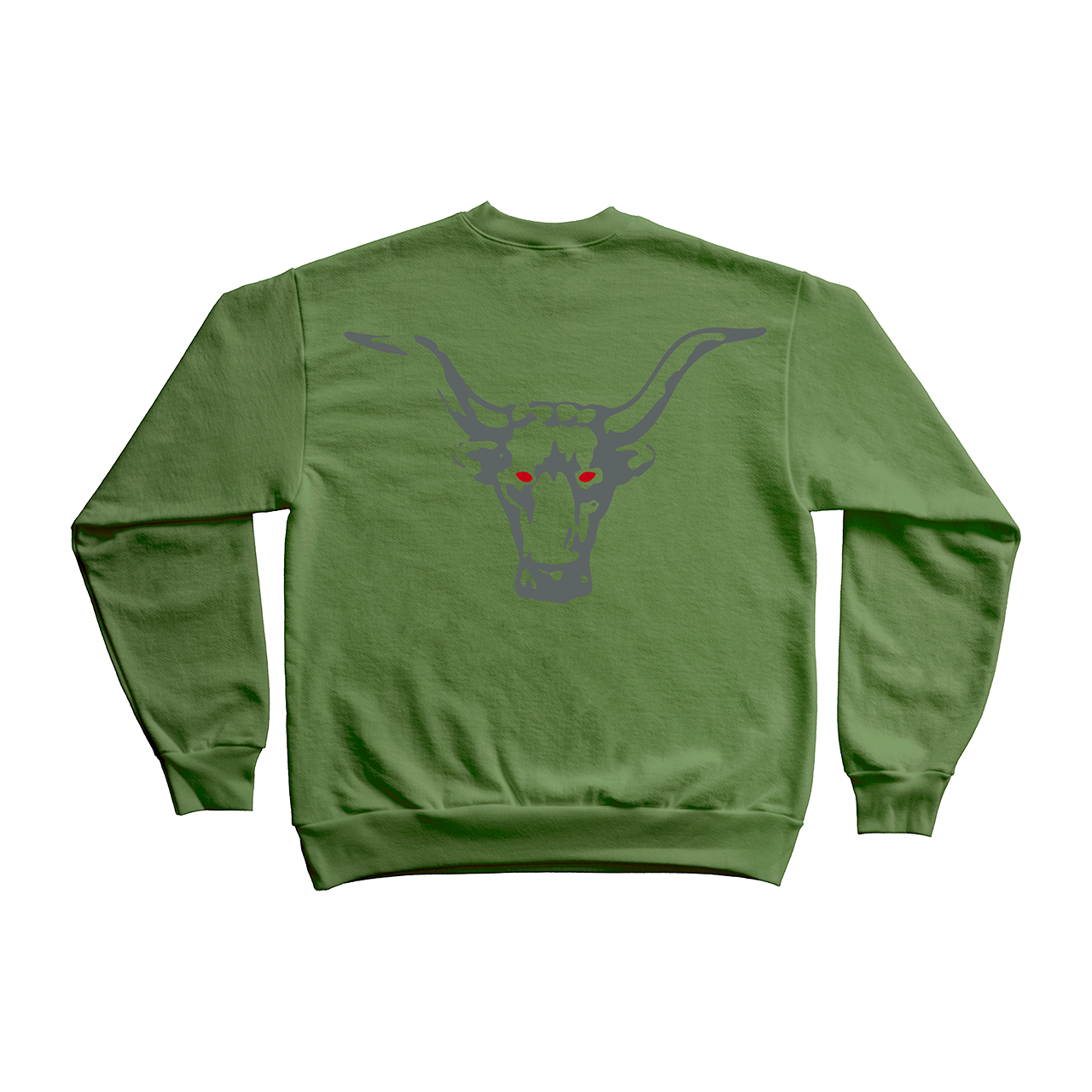 Brahma Bull Crewneck Sage
