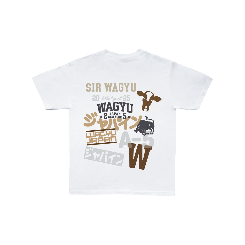 Jumbo Logo Tee White