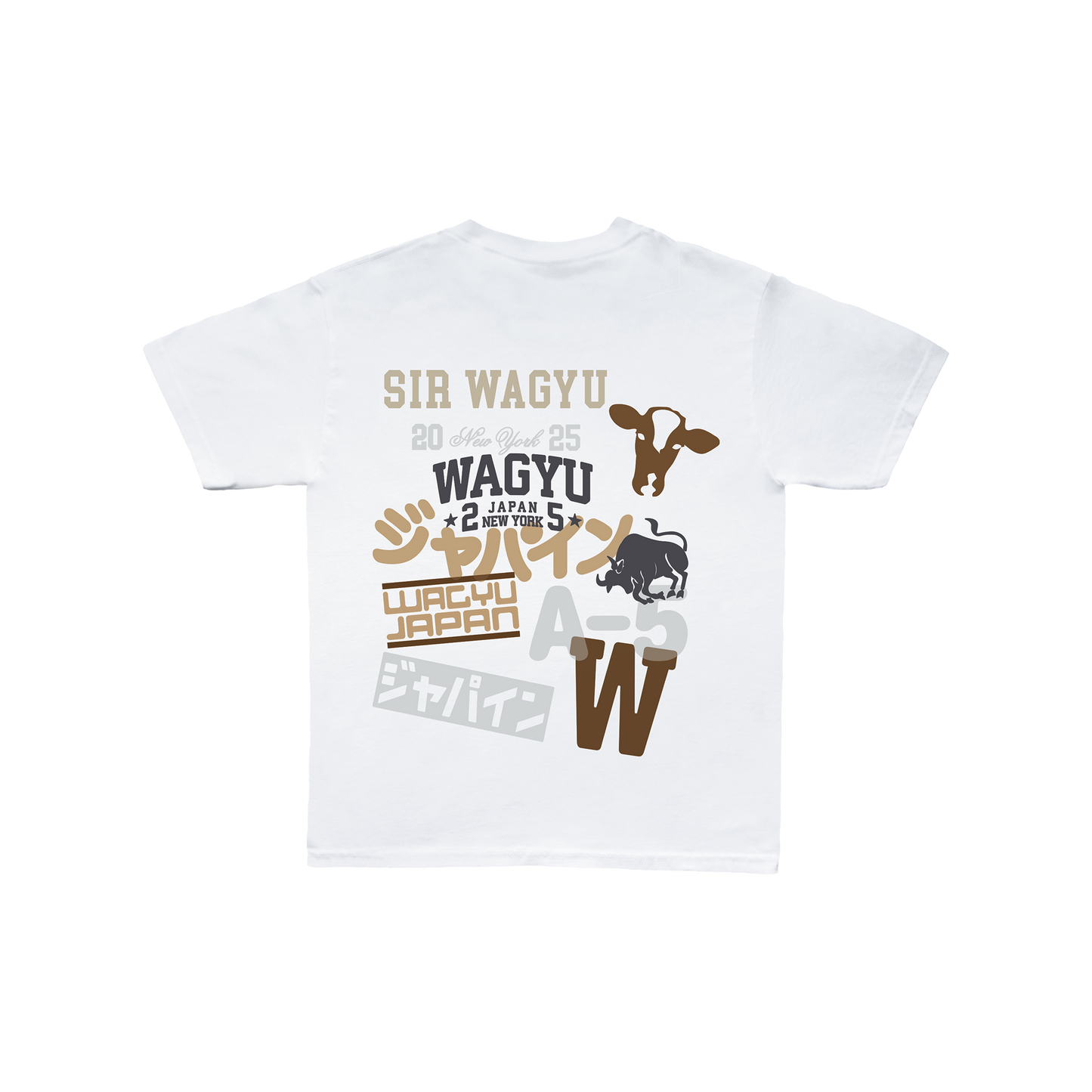 Jumbo Logo Tee White