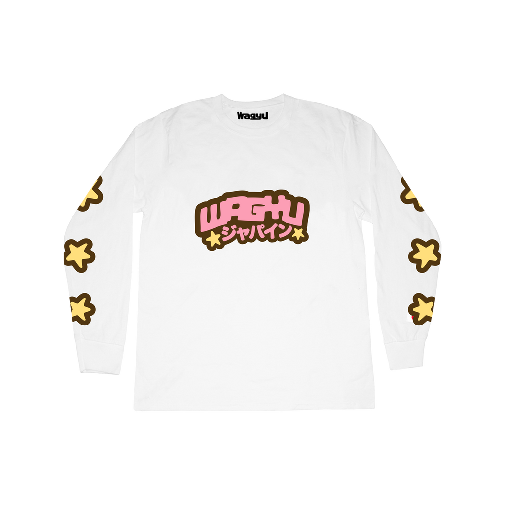 White Harajuku Longsleeve