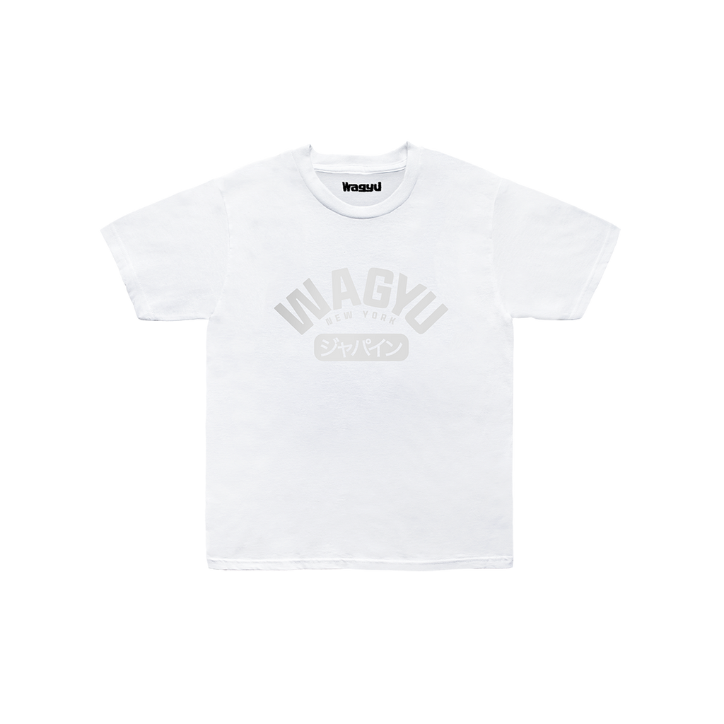 Varsity Logo Tee White