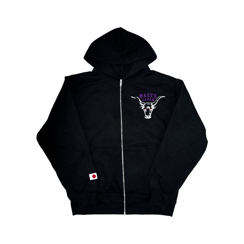 Brahma Bull Zip-up Black